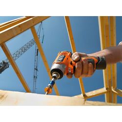 Set instrumente cu acumulator AEG P12DLI-152B (Orange/Black) Thumb