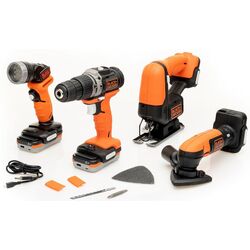 Набор аккумуляторных инструментов Black&Decker BDCK123S2S Thumb
