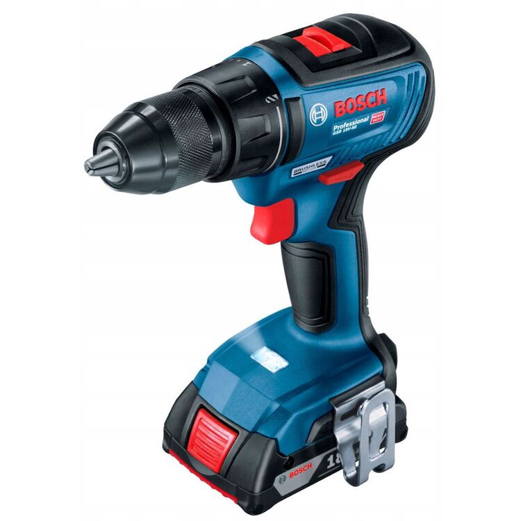 Набор аккумуляторных инструментов Bosch GBH 180-LI + GSR 18V-50 + GAL ...