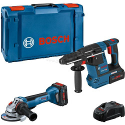 Set instrumente cu acumulator Bosch GBH 18V-26 + GWS 18V-10 P 2x5.5Ah + XL-Boxx (0615990N33)