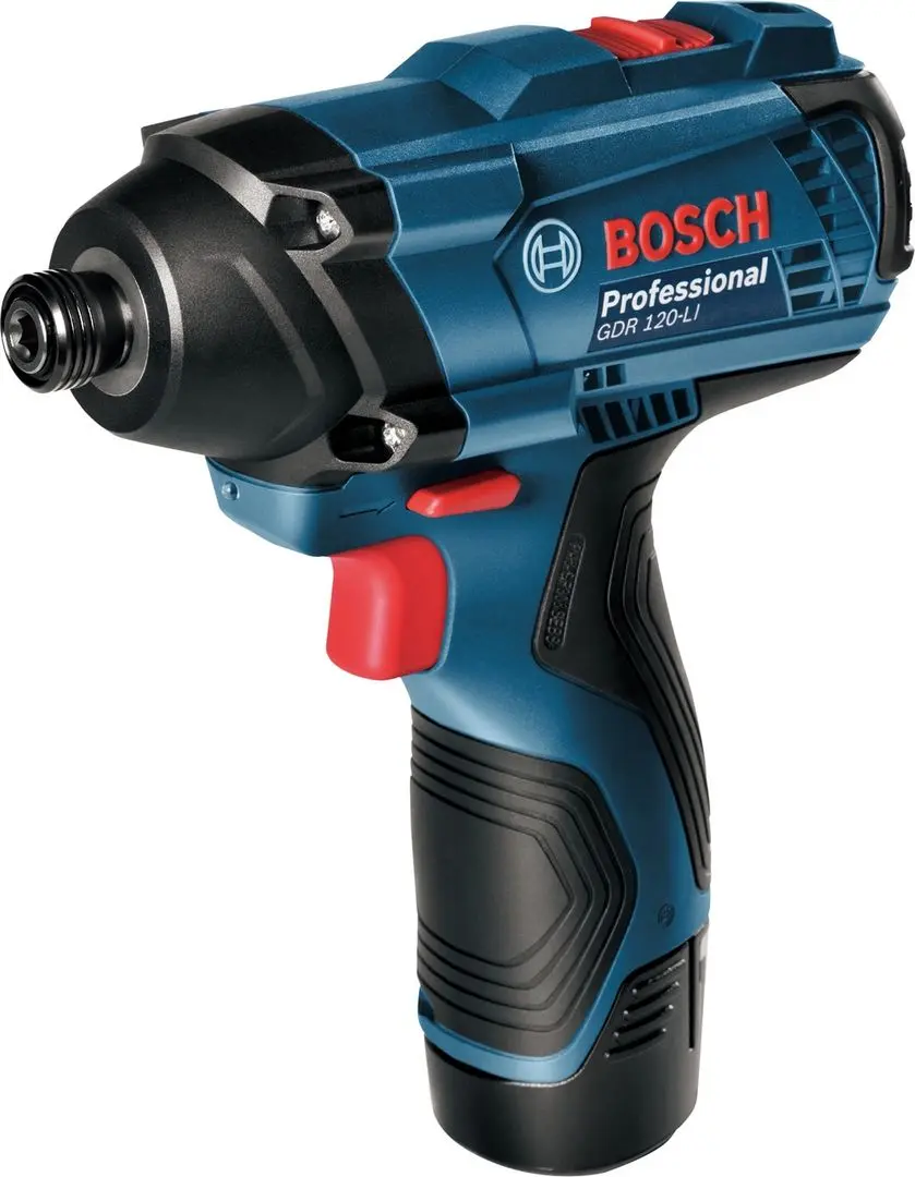 Набор аккумуляторных инструментов Bosch GSR 120-Li + GDR 120-Li + 2xGBA 12V 2.0Ah + GAL 1210 CV + Case - 2