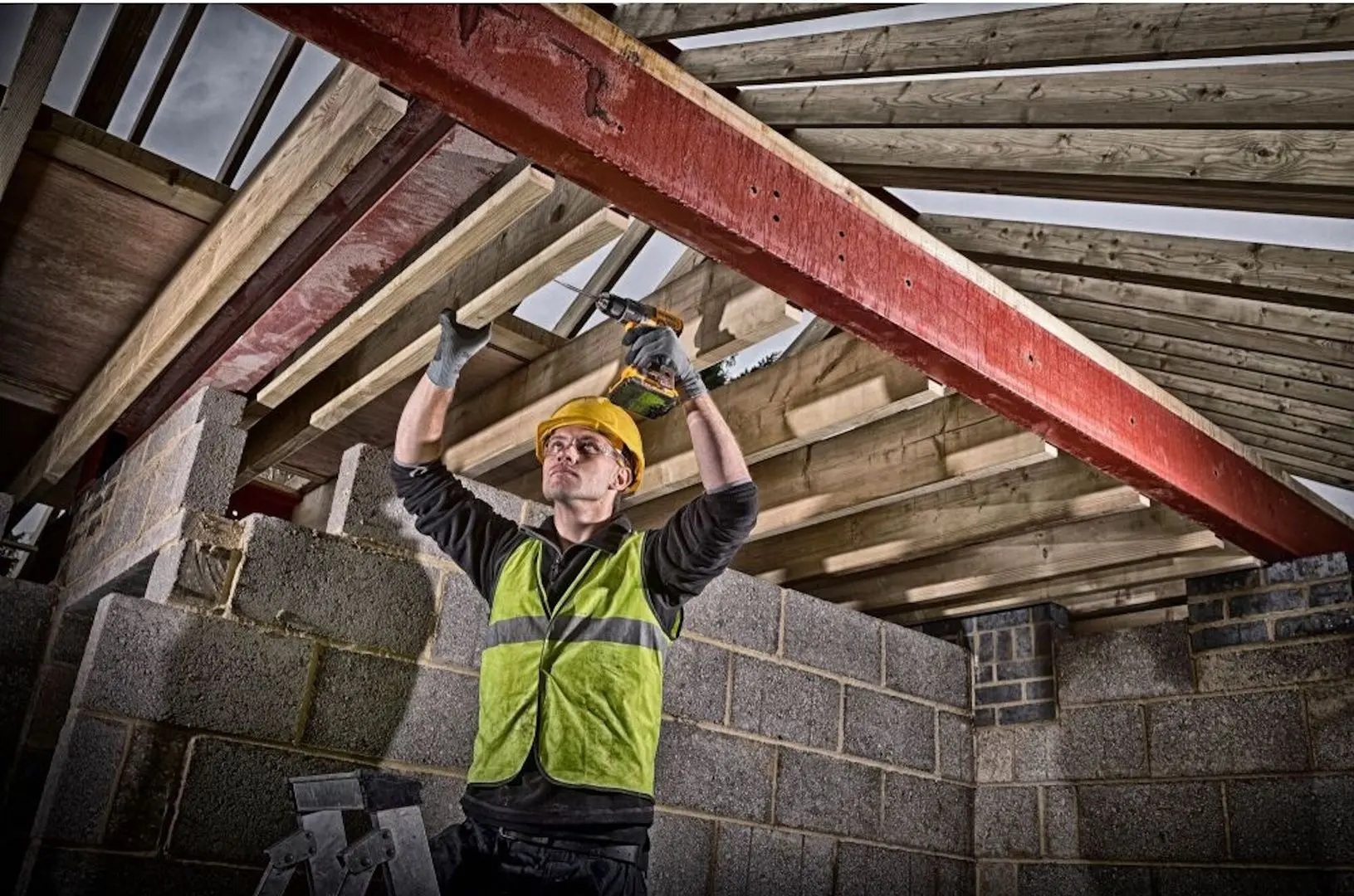 Set scule cu acumulator Dewalt DCK2020P2T