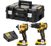 Set scule cu acumulator Dewalt DCK2062D2T-QW