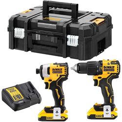 Set scule cu acumulator Dewalt DCK2062D2T-QW