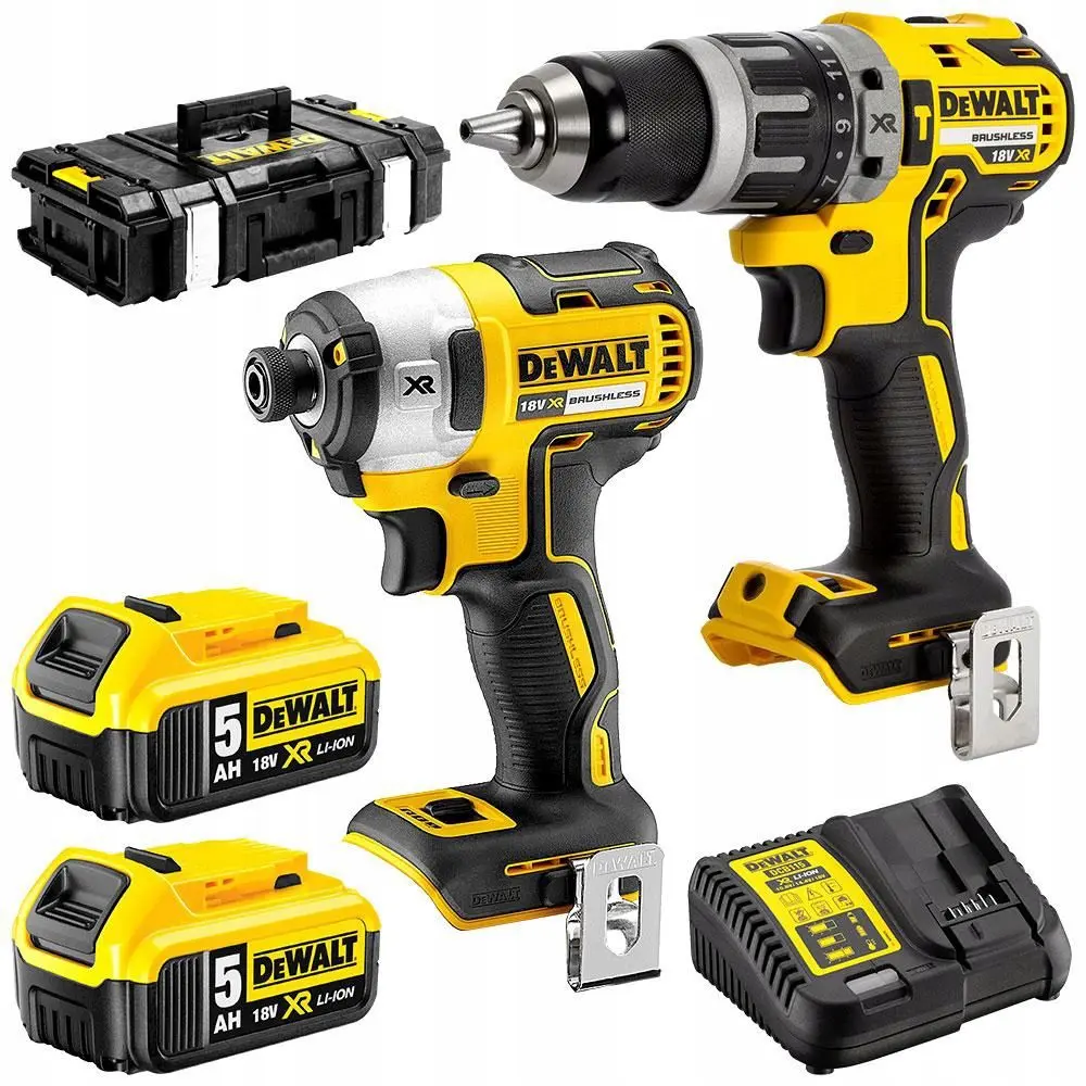 Set de instrumente cu acumulator Dewalt DCK266P2