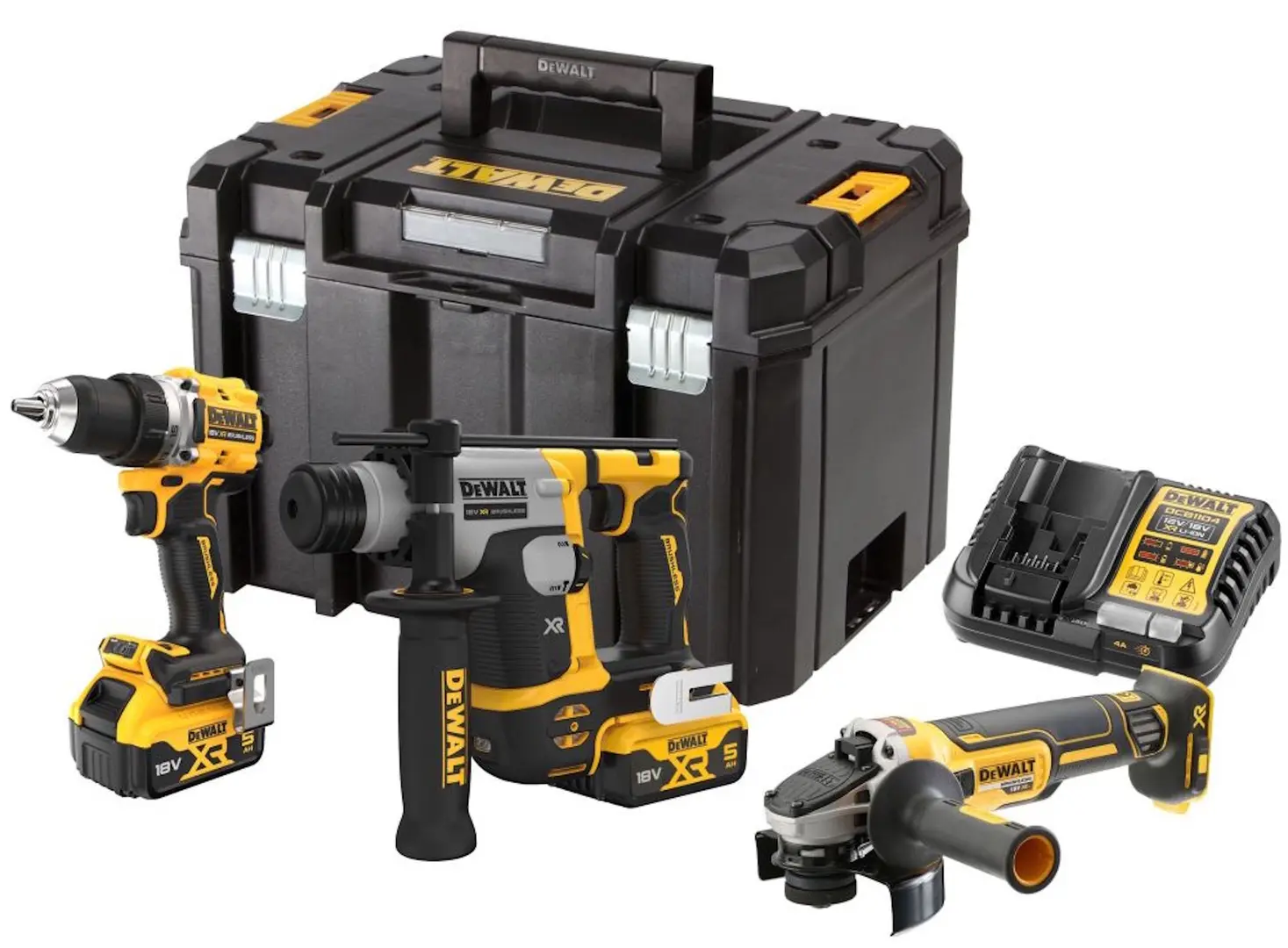 Set instrumente cu acumulator Dewalt DCK355P2T