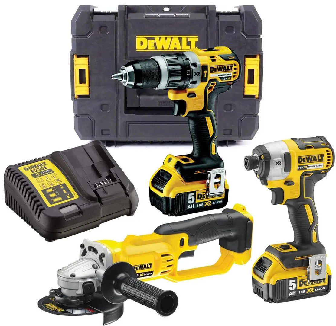 Набор аккумуляторных инструментов Dewalt DCK383P2T-QW