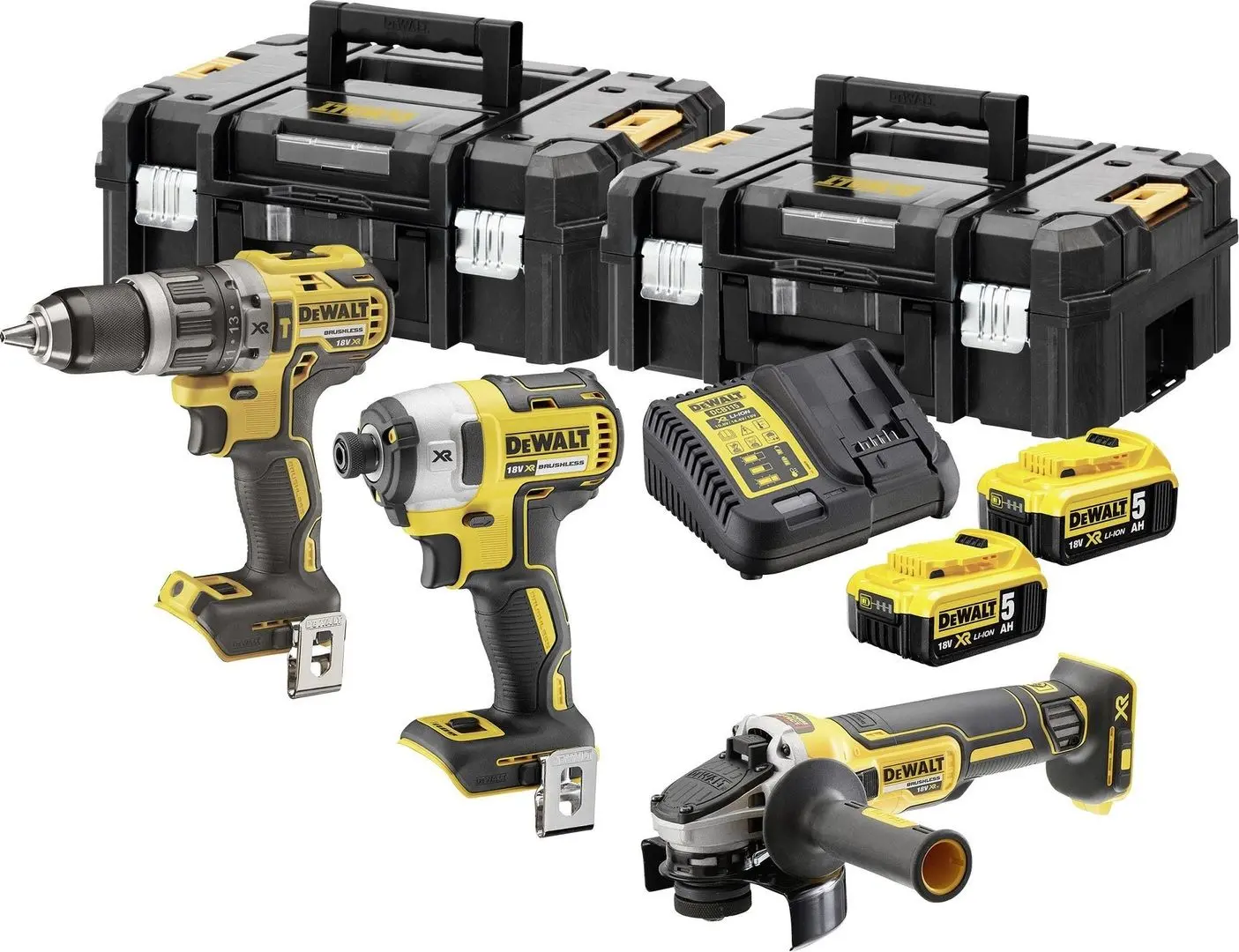 Набор аккумуляторных инструментов Dewalt DCK384P2T