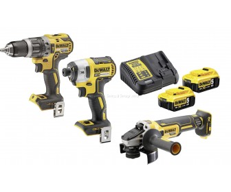 Set scule cu acumulator DeWalt DCK384P2T