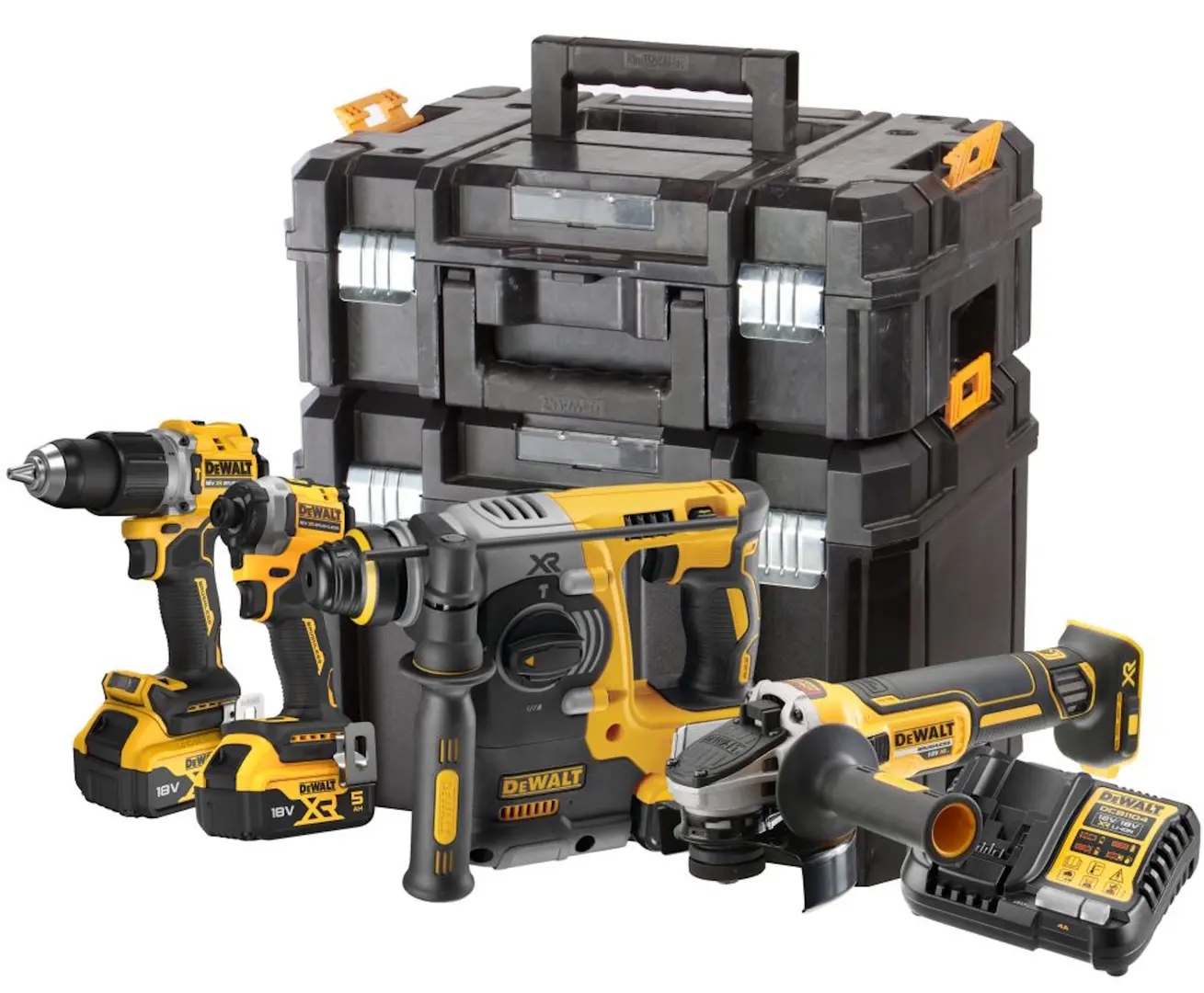 Set instrumente cu acumulator Dewalt DCK429P3T