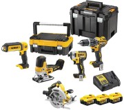 Набор аккумуляторных инструментов DeWALT DCK500P3T