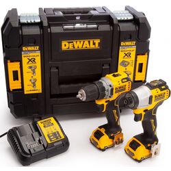 Set instrumente cu acumulator Dewalt DCK2110L2T Thumb