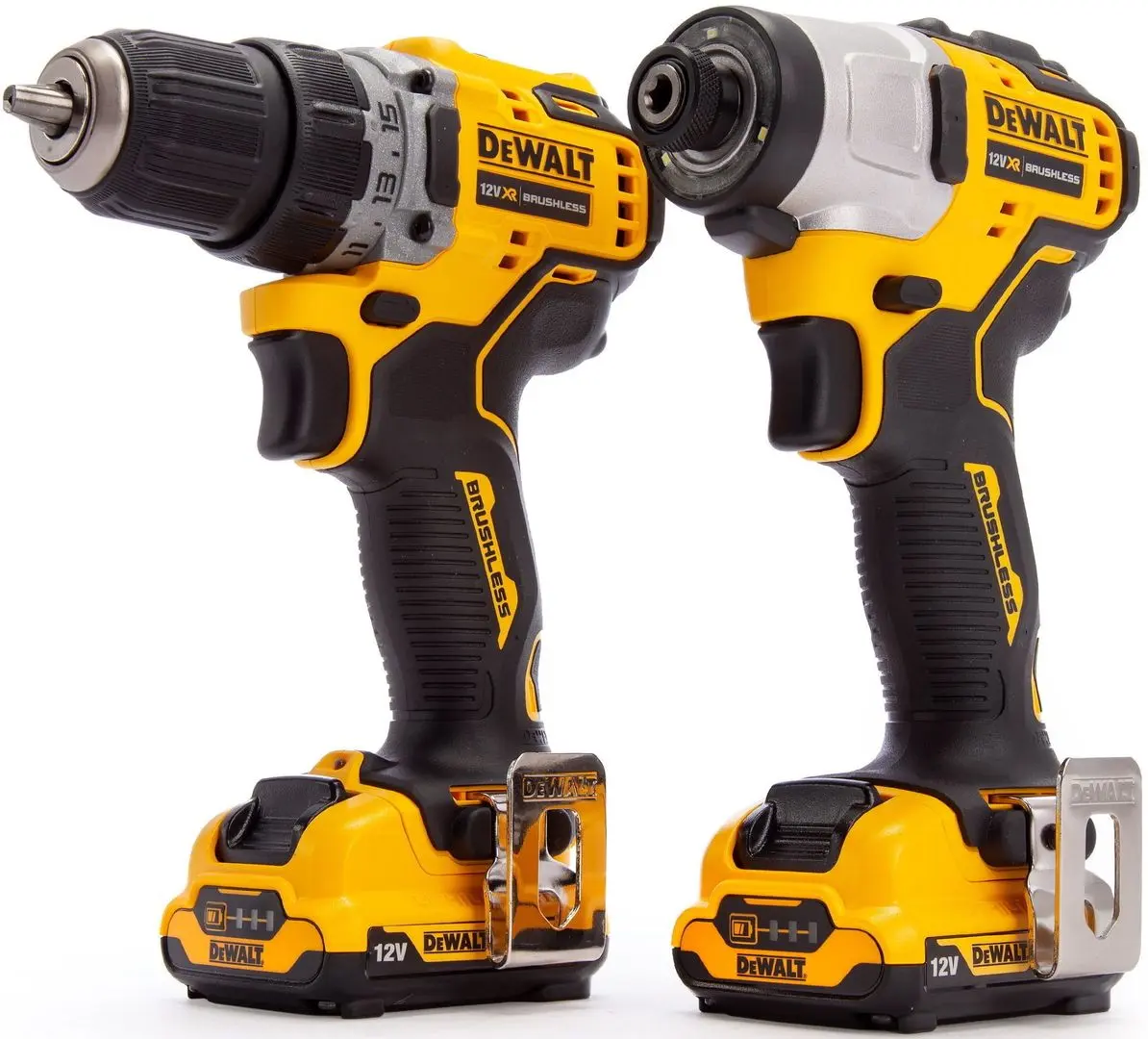 Set instrumente cu acumulator Dewalt DCK2110L2T