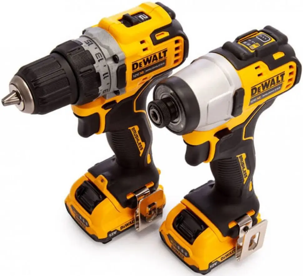 Set instrumente cu acumulator Dewalt DCK2110L2T