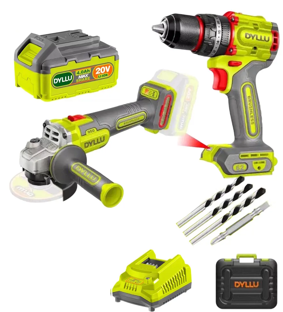 Set instrumente cu acumulator Dyllu DTCK20273