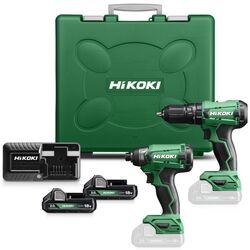 Set de instrumente cu acumulator Hikoki KC18DAWCZ
