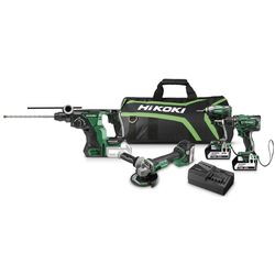 Set de instrumente cu acumulator Hikoki KC18DG4LWDZ