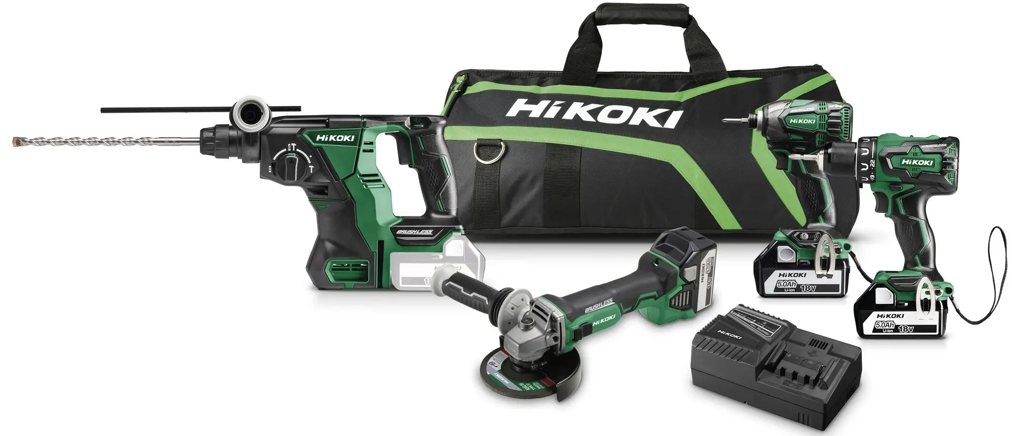 Набор аккумуляторных инструментов Hikoki KC18DG4LWDZ