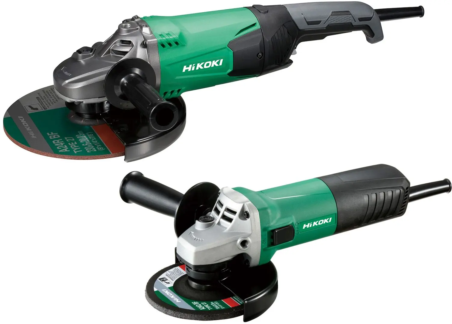 Набор угловых шлифмашин Hikoki KG23SAYAZ