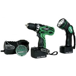 Set de instrumente cu acumulator Hitachi DS14DVF3-RA Thumb