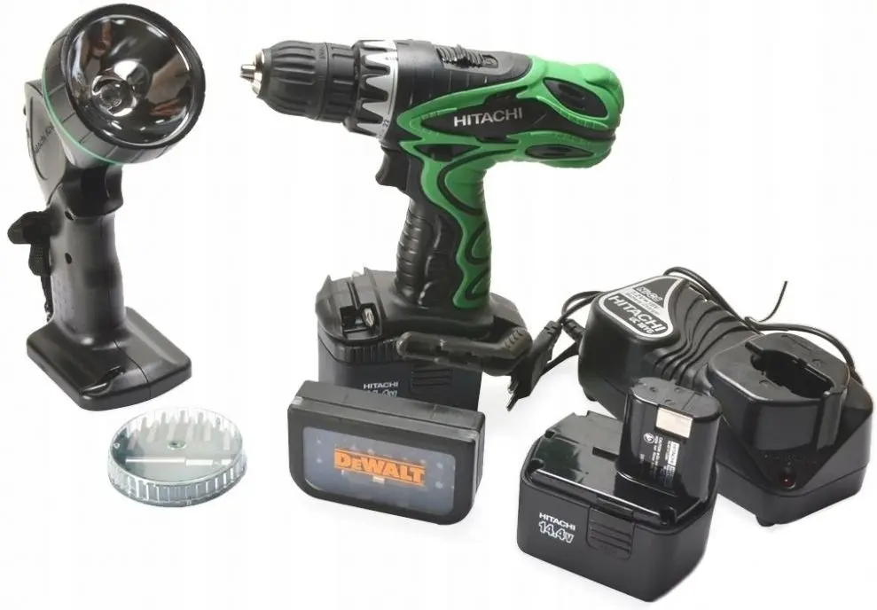 Набор аккумуляторных инструментов Hitachi DS14DVF3-TV