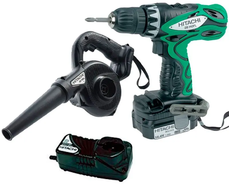 Set de instrumente cu acumulator Hitachi KC14DRB-2A