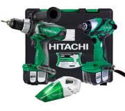 Set de instrumente cu acumulator Hitachi KC14DWRCB-2A