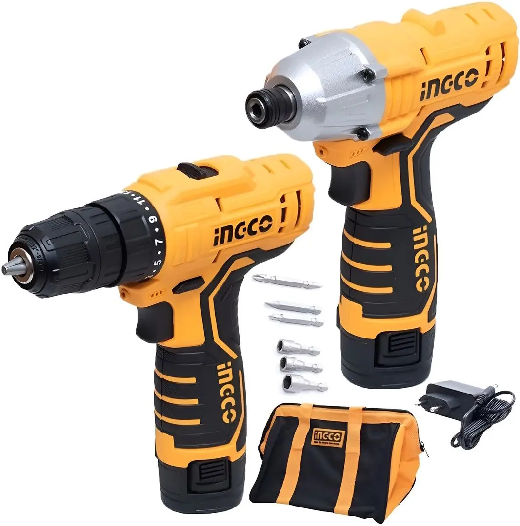Set scule cu acumulator Ingco CKLI1201