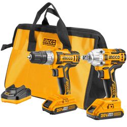 Set scule cu acumulator Ingco CKLI2007