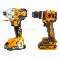 Set instrumente cu acumulato Ingco CKLI20277