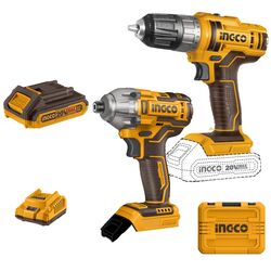 Set de instrumente cu acumulator Ingco COSLI230708