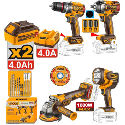 Set instrumente cu acumulator Ingco COSLI241292 Thumb