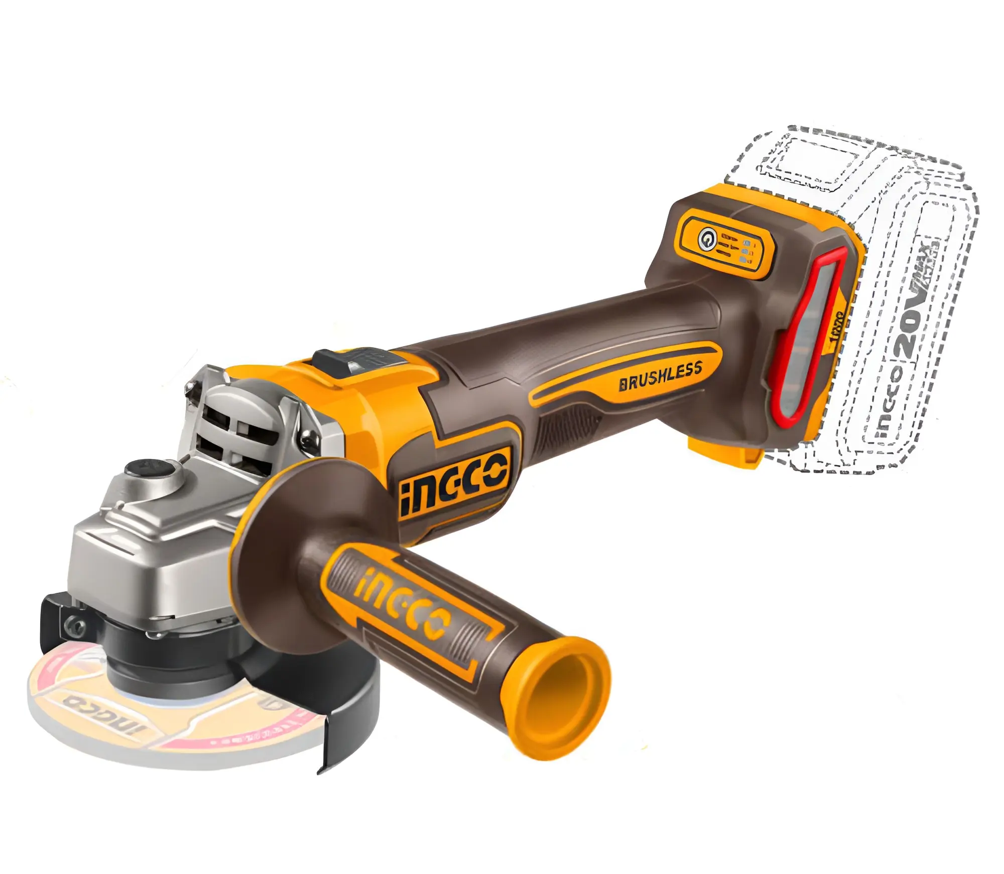 Set instrumente cu acumulator Ingco COSLI241298