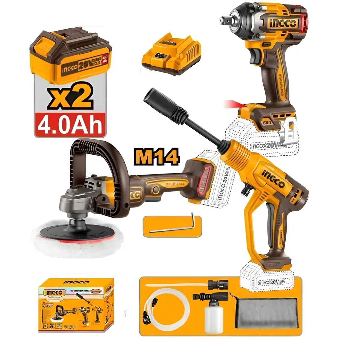 Набор аккумуляторных инструментов Ingco COSLI250184