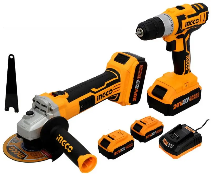 Set scule cu acumulator Ingco Industrial CKLI2009