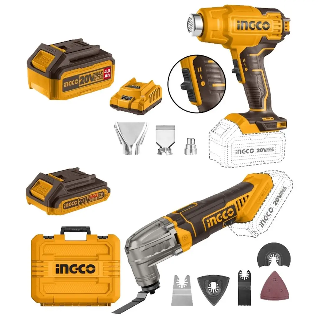 Set instrumente cu acumulator Ingco COSLI230703