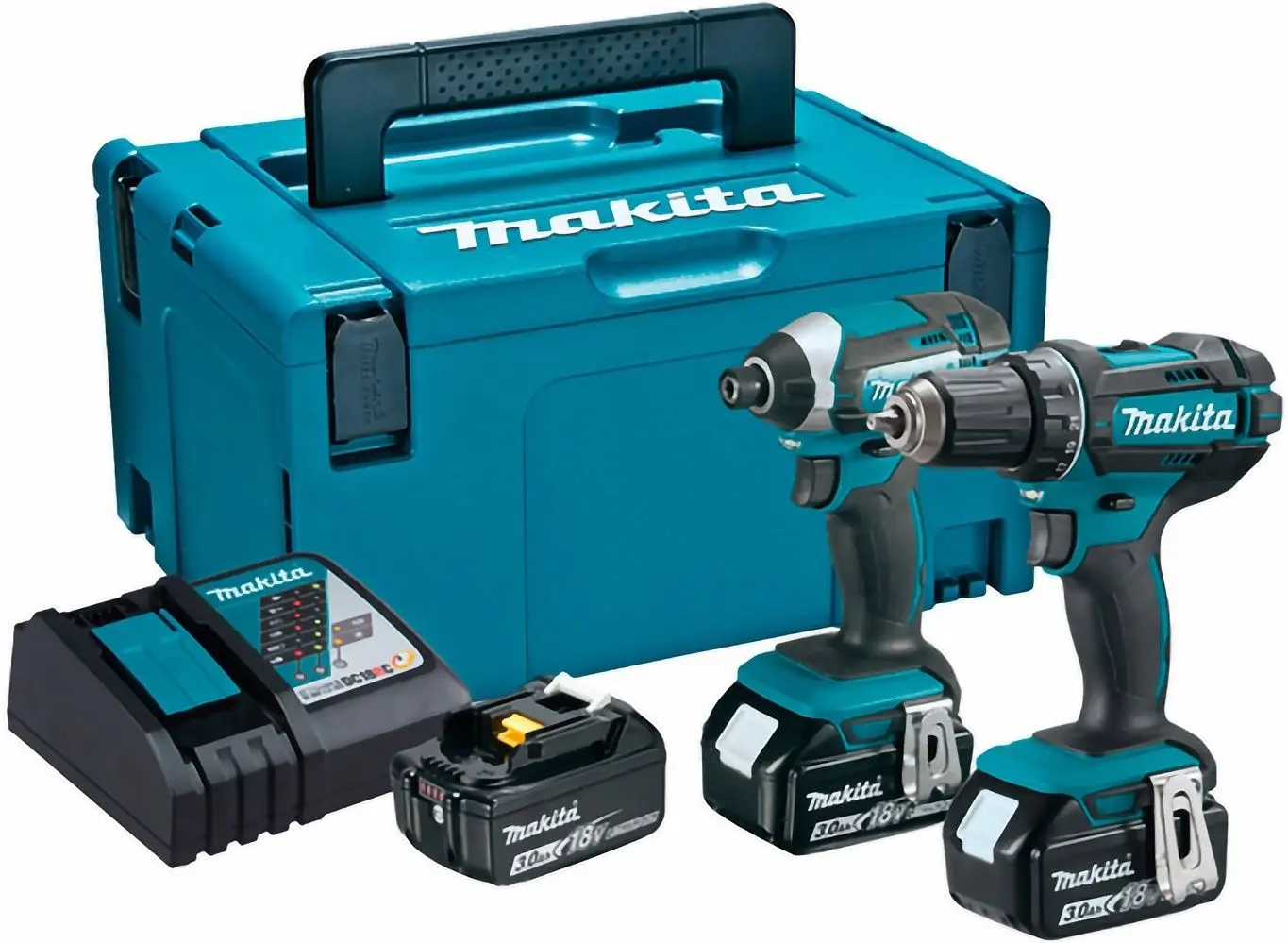 Set instrumente cu acumulator Makita DLX2127J1