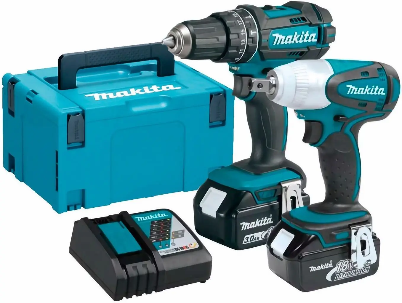 Set instrumente cu acumulator Makita DLX2133J