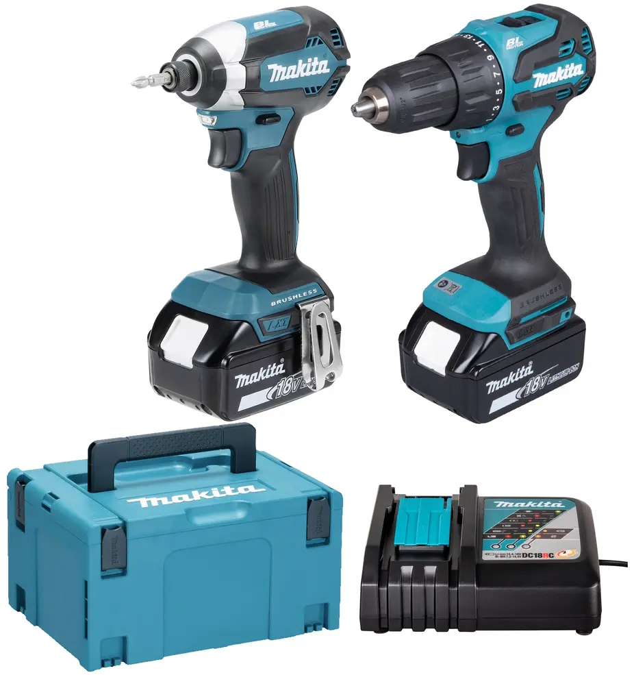 Set instrumente cu acumulator Makita DLX2537TJ