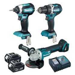 Set scule cu acumulator Makita DLX3125TX1