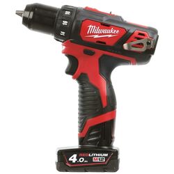 Set de instrumente cu acumulator Milwaukee M12 BPP2C-402B Thumb