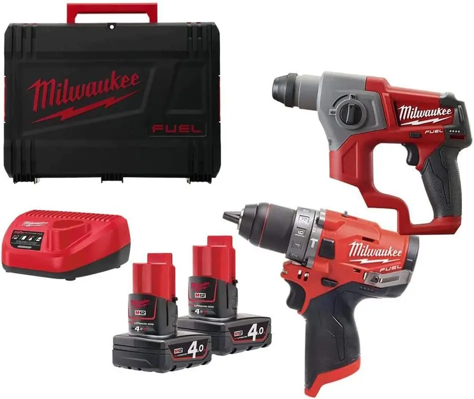 Set scule cu acumulator Milwaukee M12 Fuel FPP2B-402X