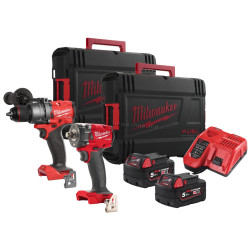 Set instrumente cu acumulator Milwaukee M18 FPP2B3-502X (4933492521)