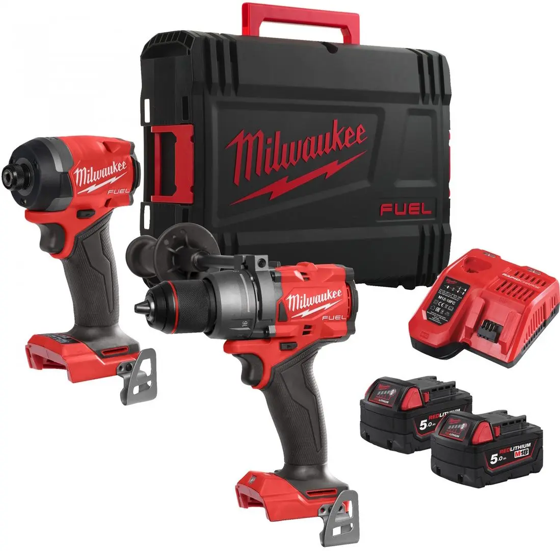 Set scule cu acumulator Milwaukee M18 Fuel FPP2A3-502X