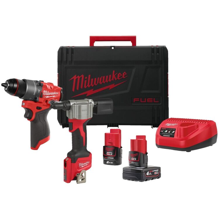 Set de instrumente Milwaukee M12 FPP2D2-422X