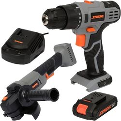 Set instrumente cu acumulator Sthor 78097