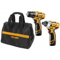 Набор аккумуляторных инструментов Tolsen 79028 Thumb