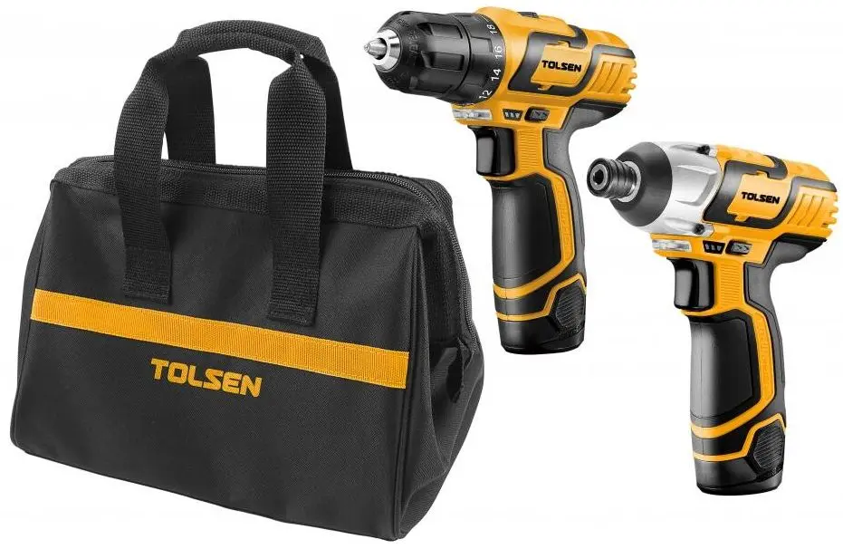 Набор аккумуляторных инструментов Tolsen 79028