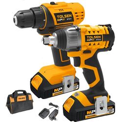 Set scule cu acumulator Tolsen 87240