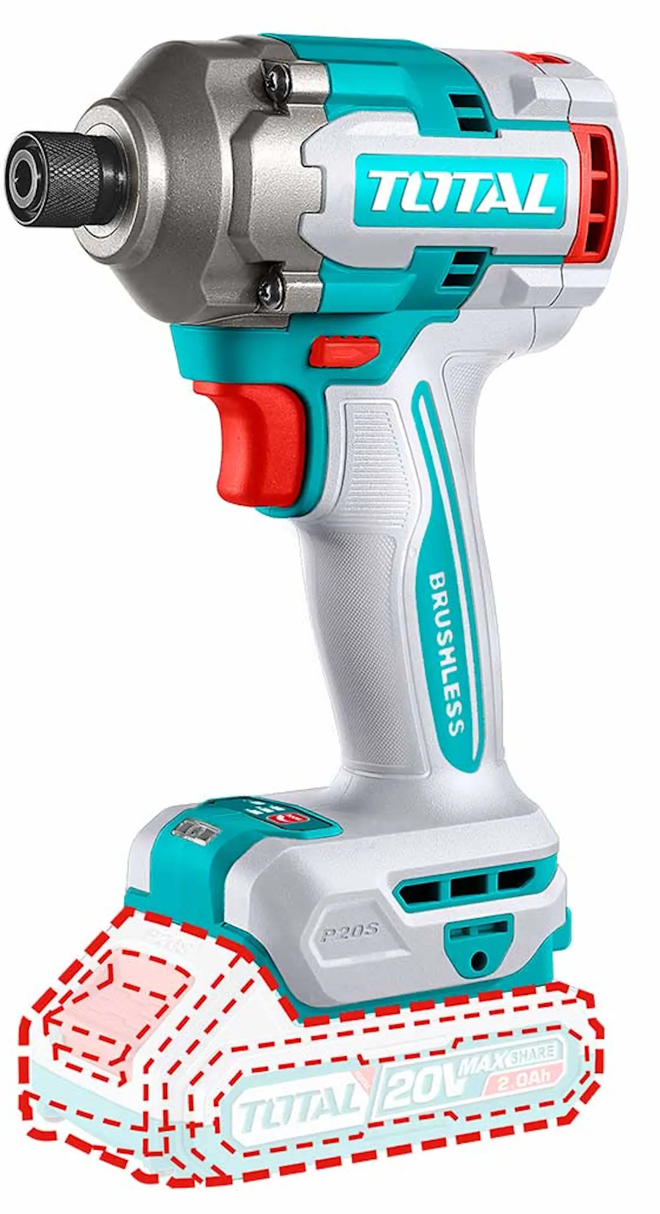 Set instrumente cu acumulator Total TCKLI20277 - 2